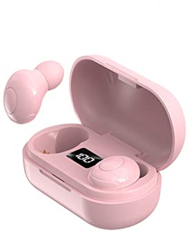 Kopfhörer Kabellose Ohrhörer, Bluetooth 5.0 Kabelloses Headset, Wasserdichtes IPX6 Headset, In Ear Touch Ohrstöpsel, Headset für 6 Stunden, Headset mit eingebautem Mikrofon für Telefon/Android/iOS