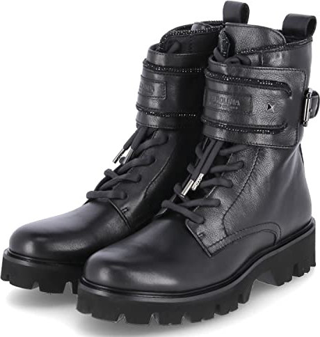 Donna Carolina Damen Boots schwarz 38