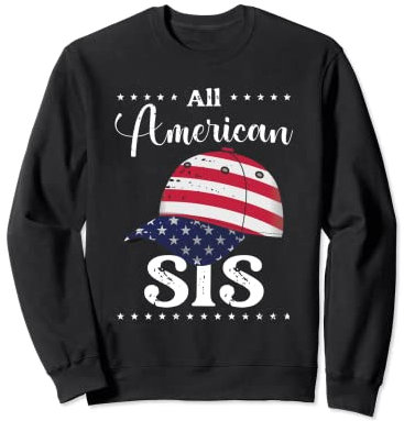 All American Sis Cap – 4. Juli Sweatshirt