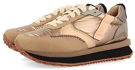 GIOSEPPO Damen Gladsaxe Sneaker, Gold, 37 EU