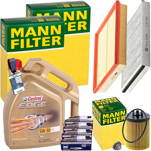 Inspektionspaket + 5L 5W30 Öl passend für Astra G/H bis 19MA9234