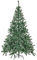 Nataland Albero di Natale Artificiale Verde Modello Arpon Altezza 210 Cm, Abete Super Folto con Effetto Realistico e Rami Con Aghi Anticaduta (210 Cm, Arpon)