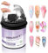 SAVILAND Gel 3D Nail Art Clair: 100 g Gel de Construction Solide Non-Collant pour Sculpture avec Huile de Ricin et Vitamine E, pour Extensions et Art 3D, Modèles de Gravure, Décoration