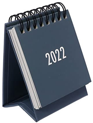 SHOWERORO Schreibtischkalender Memo Pad 2021 Mini Kalender Büro Schreibtisch Kalender Kalender Zeit-ändern Memo Pad