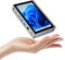 Celeron N5095 - Mini PC Win 11 Pro, tablet Windows con ventola, 16 GB DDR4, 256 GB ROM, EMMC 4K60 Hz, mini desktop con schermo, micro PC 4K 60 Hz, triplo display, mini computer da gioco WiFi 5.0 BT