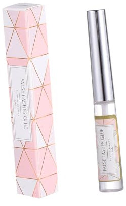 DRESSOOS Adesivo Di Bellezza in Lattice Colla Per Ciglia Finte Pennello Applicatore Colle Per Ciglia