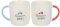 Something Different Wholesale Set di tazze per coppie Caravan King e Caravan Queen, tazze abbinate per lui e per lei, ideali per viaggi su strada, capienza 500 ml, adatte al microonde e lavabili in