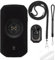 ESCAMOT [4 en 1] Coque Compatible avec Garmin Edge 1050 avec Lanière, Dragonne et Support Bague, Étui Protecteur Antichute Kit Voyage (Set Noir)