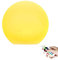 KEEDA LED RGB Kugelleuchten Dimmbar Nachttischlampe, Fernbedienung LED Licht, 16 Farbwechsel Lichter, 4 Blitzmodi Stimmungslicht für Schlafzimmer/Wohnzimmer/Kinder (Ball,15cm)