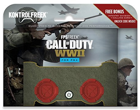 KontrolFreek FPS Freek COD WWII PS4 Tastenkappe Schwarz Kunststoff
