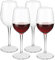 COOKY.D Verres à vin en Tritan-Plastique pour Vin Rouge 355 ML, 100% Incassable à Long Verres à vin Rouge, Lave-Vaisselle Garanti, Lot de 4