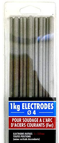 CEVAL France 1kg d'électrodes rutiles diam 4mm