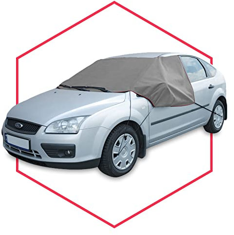 Frontscheibenabdeckung Sonnenschutz Frostschutz kompatibel mit Hyundai i20 II ab 14 Winter Schutz Frost Schnee Auto Frontscheibe Windschutzscheiben Abdeckung Sonnenblend