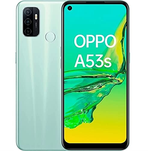 OPPO A53S - Smartphone 128GB, 4GB RAM, Dual SIM, Carga rápida 18W - Verde claro