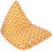 Ready Steady Bed Sitzsack für Kinder, Pyramidenform, bequeme Kleinkindmöbel, weich, kindersicher, für Spielzimmer (Zickzack)