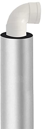 WFENG 1m Lang Schaumstoff Rohrisolierung ID 50mm-160mm für Outdoor Rohrisolierung Heizungsrohre, Flammhemmend/Geräuschdämpfend/Thickness 2cm / 160mm ID