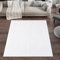 Carpetsale24 Hochflor Teppich Wohnzimmer - Moderne Einfarbig Design Creme 80 x 150 cm Läufer - Flauschiger Shaggy Schlafzimmer Pflegeleicht und Extra Weich - Waschbar Plüsch Felloptik