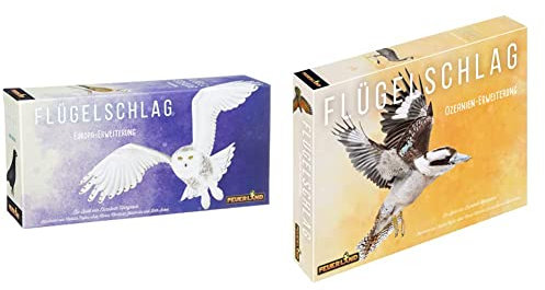 Feuerland Spiele Europa-Erweiterung & Ozeanien-Erweiterung: Kennerspiel des Jahres 2019, Strategiespiel für 1-5 Spieler, Deutsch, 45-90 Minuten