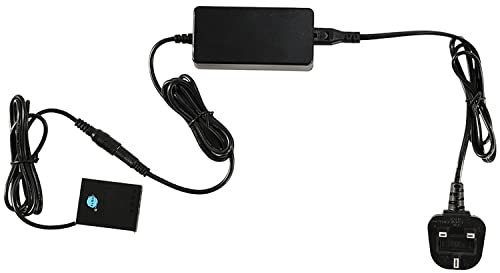 DSTE CP-W126 AC Power Adapter NP-W126 Dummy Battery Kit Compatible for Fujifilm NP-W126S,HS33 EXR,HS50 EXR,HS50EXR,X-A1,X-E1,X-M1,X-Pro1,X100V,X-T50