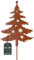 KOTARBAU® Gartendekoration Rostfiguren 70cm Tannenbaum Weihnachtsdeko Garten Ecorost Gartenstecker Weihnachten Gartenfiguren & Gartenstatuen Roststecker Gartendeko für Draußen Edelrost