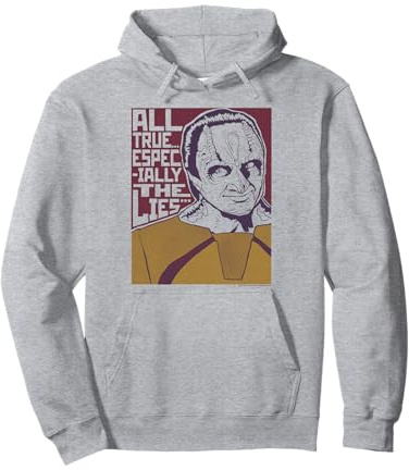 Star Trek: Deep Space Nine Garak All True Especially Lies Pullover Hoodie
