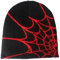 Morningmo Y2K Strickmütze, Skullies Beanie, Webmütze, Baggy Slouchy Beanie, Cap, Rot
