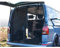 Heckklappe Flügeltür Sonnenschutz Kofferraumabdeckung 180 * 150 cm Wohnwagen Sonnenschutz Mesh Moskitonetz,Vorhänge Magnetisch Fliegengitter für T5 Dach Wohnmobil