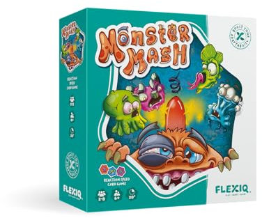 FlexiQ Monster Brei, Kartenspiel, ab 6 Jahren, 2–8 Spieler, 20 Minuten Spieldauer