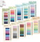 Koitoy 2000 Stück Index Sticker Tabs,10 Stile Haftnotizen Tabs sticky notes Selbstklebend Beschreibbare Klebezettel mit Lineal Haftstreifen für Büro Schule Seitenmarkierung Lesezeichen(Mehrfarbig)