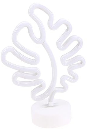 DOITOOL Ornamente Led-licht Neon-nachtlicht Dekoratives Licht Weiß Weihnachtsbaum Wandlampe Desktop-Dekoration