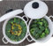 UBOON Quick Cook Pro Olla Multiusos Cocina al Vapor en Microondas, Blanco, Capacidad 2,8 Litros, 20 cm