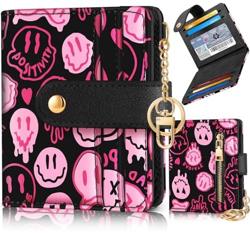 Bistup Schlichtes Design, Kartenhalter, 6-Fen Smile, Für Damen