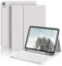 ZOYU Keyboard Case for iPad (A16) 11th Generation 11 Inch 2025, iPad 10th Generation 10.9 inch 2022, Stand Folio Detachable Wireless Bluetooth Rechargeable Keyboard Case with Pencil Holder, Gray