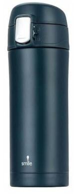 Smile STT-15 Thermoskanne, marineblau, Edelstahl, 300 ml