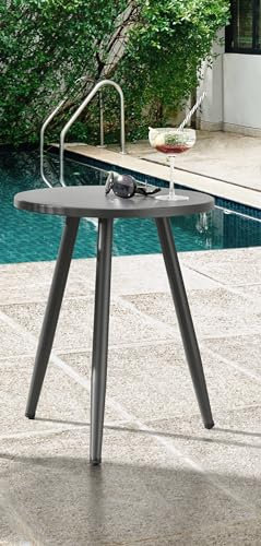 Destiny Beistelltisch ROM, Aluminium, Ø45 x 56 cm, dunkelgrau (766021)
