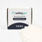 Datesand Group SafetyGel Gelpad, 10 cm x 10 cm, 100 Stück pro Box, SafetyGel super saugfähige Pads – absorbiert bis zu 1 Liter pro Pad, ideal für die Verwendung mit Urin, Erbrochenem, Blut und