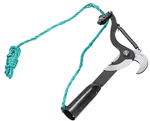 Sécateur à Haute Altitude pour Jardin, Cisailles à Hautes Branches Incassables en Acier au Carbone, Cisailles Sh avec Corde pour une Coupe Efficace
