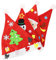 PRETYZOOM 5st Weihnachtsmütze Selber Machen Christbaumschmuck Erz Weihnachtsdekoration Schmuck Erz-kits Weihnachts-kit Handgefertigter Hut Schmuck-kits Rot Stoff