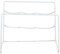 Eeneme Fridge Wine Holder, Odorless Polished Luster Metal Material Refrigerator Wine Shelf for Home Organization with Thickened Metal for Beer Bottles Water Bottles, 33x31.5x11.5cm