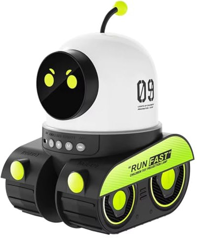 Suoumwa Kids Star Projector Night Light Star Projector Car Projection Lamp Cartoon Robot Car Projection Lamp Gift for Birthday,Christmas Celebration Room Decor