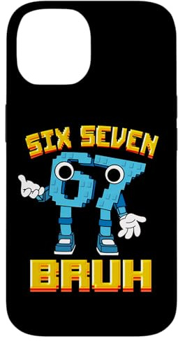 Boys Girls Kids Italian Brainrot Meme 67 Six Seven Bruh Case for iPhone 14