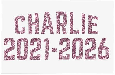 Personalised School Leavers Iron-On Transfer | Custom Name & Year Vinyl | DIY Leavers T-Shirt Design | Last Day of School 2026