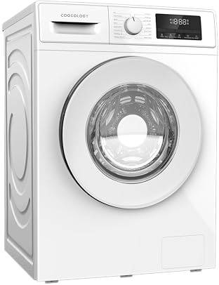 Cookology 9kg Washing Machine, 1400rpm, 16 Programmes, Energy A | Freestanding front-load washing machine with LED display, delay start, child lock, overflow protection and white finish.