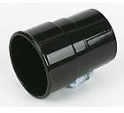 FloPlast Mini Gutter 50mm Black Pipesocket