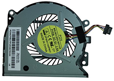 Power4Laptops Ventilador para Ordenadores portátiles Compatible con HP Pavilion 13-a080na X360