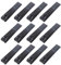 Minkissy 12pcs Nail Clipper Set Stainless Steel Nail Cutter Manicure Clippers Fingernails Toenail Nippers Trimmers