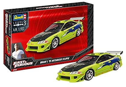 Revell RV 1:25 Fast & Furious Brian's 1995 Mitsubishi Eclipse 1:25 Modellauto