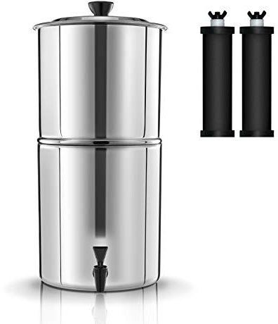 Irfora Système de filtre à eau, système de filtre à eau par gravité pour la maison, l'extérieur, le camping, la randonnée, la préparation aux situations d'urgence