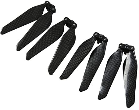 VGEBY Quick Release Blade, 2 Paar Quick Release Carbon Fiber Propeller für FIMI X8 SE Remote Control Drone Blade