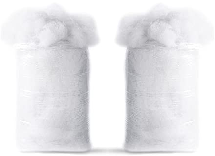 SleepyNights Stuffing for Soft Toys 2KG – Virgin Hollow Fibre White Toy Stuffing & Pillow Stuffing for Cushions, Teddy Bears & Crafts – Wadding Soft Polyester Stuffing, Non-Allergenic, Made in UK
